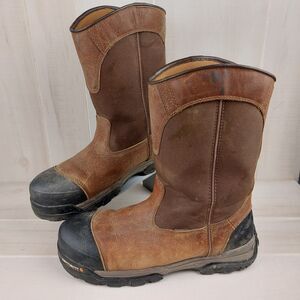 Carhartt Ground Force Men's Sz 11M 10" Waterproof Composite Toe Wellington Boot